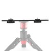 Dual Flash Bracket,Chromlives Dual Tripod Mount Bracket,1/4" Dual Camera Mount