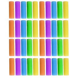 Maoerdental 40PCS Aligner Chewies,Bright Color Aligner Chewies for Invisalign,Round Invisible Braces Silicone Orthodontic Chompers Munchies