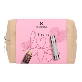 Sesderma Kit This Is Love Hydraderm Hyal + AcGlicolic + Neceser Beige