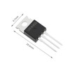10pcs IRF4905 Transistor MOSFET TO-220 Transistor with Field Effect, Channel,