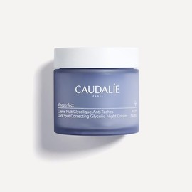 Caudalie Vinoperfect Crema Iluminadora Glicólica de Noche, Envase Recargable - 50 mL