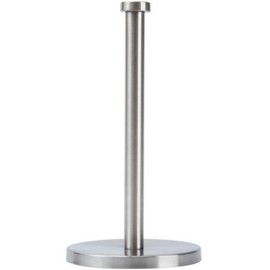 Paper Towel Holder,Standing Paper Towel Holder with Solid Weighted Base,304 Stainless Steel Kitchen Towel Holder,Steady Countertop Paper Towel Holders for Kitchen Roll Paper. (Silver)