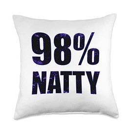98% Natty Natural Body Building Steroids Anabolic Throw Pillow