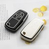 Tautrophen Key Fob Cover Fit for Ford 3 Button Edge