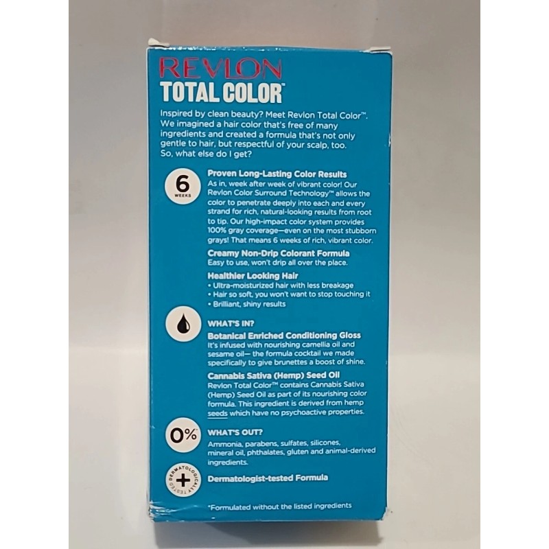 REVLON Permanent Total Color # 63 • LIGHT GOLDEN BROWN