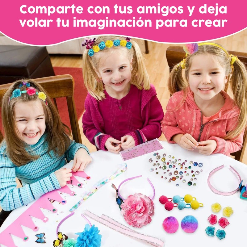 Kit De Diadema Para Niñas Set De Accesorios Para El