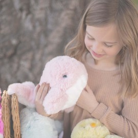 World's Softest Small Pink Whale Stuffed Animal for Baby, Toddler, Kids- Sealife Toys- Soft, Huggable Stuffed Fish, Adorable Toy Made from, Safe Materials
