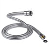 Shower Hose 2m - SAMODRA 10mm Large Bore Stainless Steel