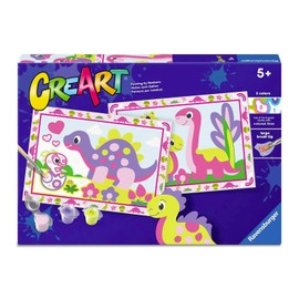 Ravensburger CreArt Junior - 2 x Dolci Dinosauri
