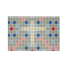CafePress Scrabble Champion Rectangle Magnet, 3"x2" Refrigerator Magnet