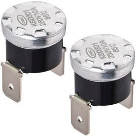 BlueStars Update 2 Packs 661566 Dishwasher High Limit Thermostat - Exact Fit for Whirlpool & Kenmore Dishwashers - Replaces WP661566 3371618 W10339474 AP6010246 PS11743423 AP6010246