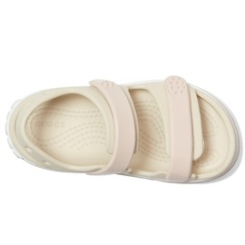 Crocs Kids Crocband Cruiser Sandal (Toddler), Sandstone, 10 US Unisex