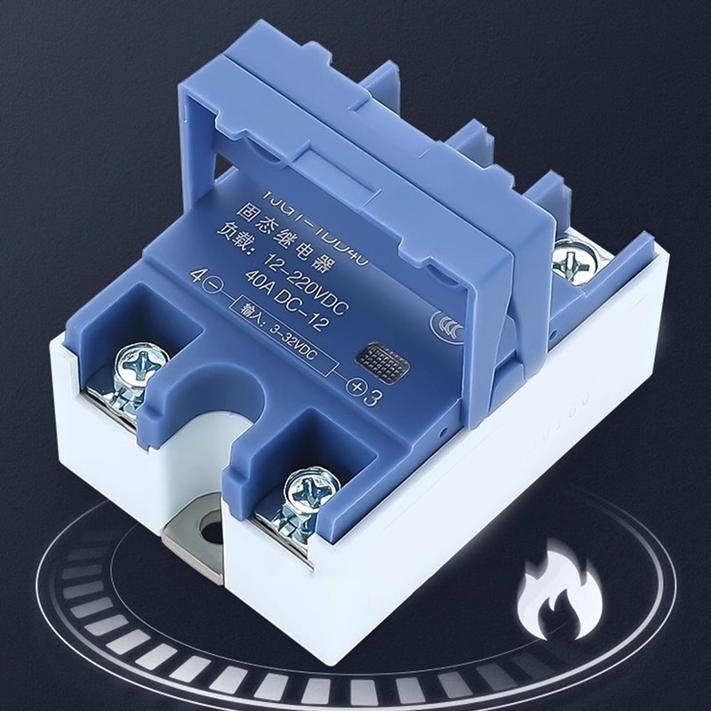 Solid State Relay 40A Single Phase DC 3‑32V Input AC