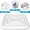 Tlswshsy 4.2Ft Inflatable Hot Tub Cover- Energy Saving Lid for