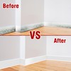 Vinyl Baseboard Molding Trim 4 Inch x 20 Feet Peel