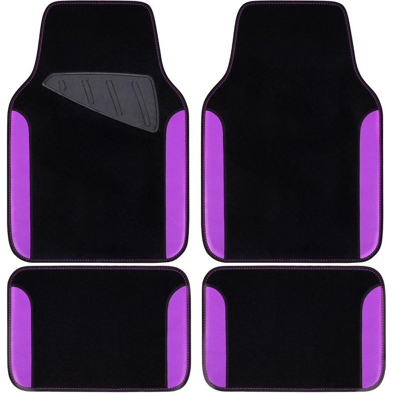 CAR PASS Alfombrillas impermeables para coche de ajuste universal, alfombras