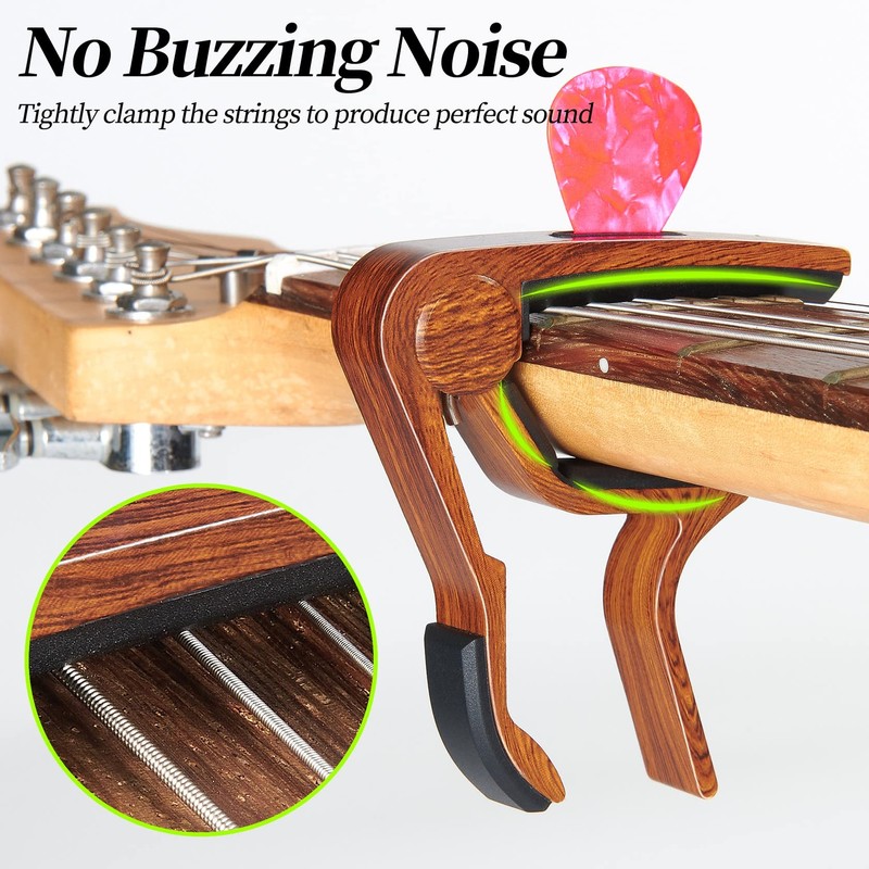 Capo Guitar Capo for Acoustic Electric Guitar Ukulele - 2