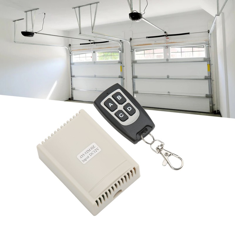 Wireless Relay Remote Control Switch 4 Channel Controller Set Kit