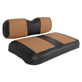 cciyu Golf Cart Seat Covers for EZGO TXT Front Seat Cover Replacement, NO Stapler Required