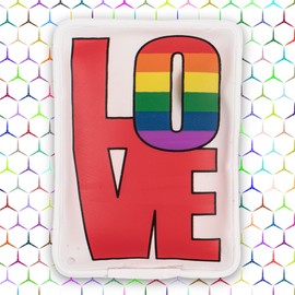 Hand Warmer Pocket Warmer Sets Finger Warmer Against Cold Hands in Winter (Set of 4 Rainbow Pride)