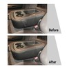 Priprilod Black Leather Center Console Jump Armrest Cover Fit for