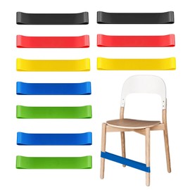 T TAKONE Pack of 10 Chair Bands for ADHD Children - Elastic Fidget Bands for School and Home - Perfect for Foot Swing, ADHD and Autism