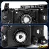 mayello Pair Black For 2007-2013 2014 GMC Sierra 1500 2500HD