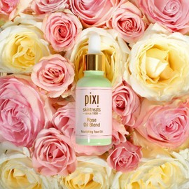 Pixi Beauty Rose Oil Blend | Nourishing Botanical Blend Facial Serum | Youth-Preserving Oil | Rejuvenate Skin Luminosity | 1.01 Fl Oz