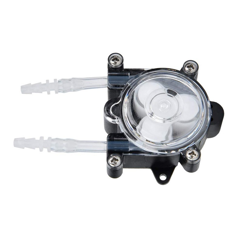 Peristaltic Pump, DC12V Mini Peristaltic Liquid Pump 32x23mm Motor for