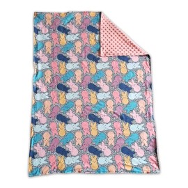 Yawoo Haan Hangin with My Peeps Bunny Leopard Baby Easter Blankets