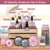 Aqua Elegante- Juegos de regalo de spa para baño. Cesta