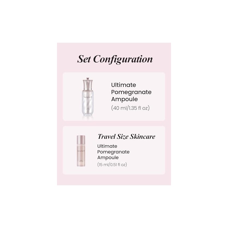 Sooryehan- Set de regalo Ultimate Pomegranate Serum, 1,9 fl oz)