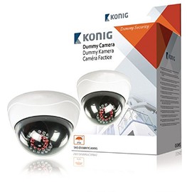 König SAS-DUMMYCAM95 Dummy Outdoor Dome Camera IR LED
