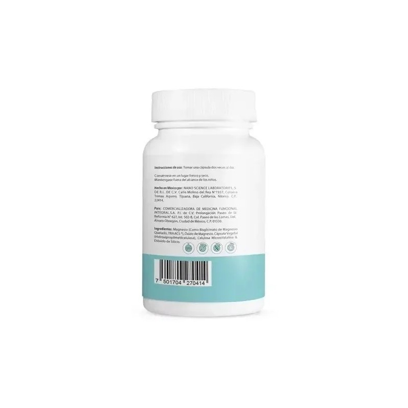 Matter Magno Complex Bisglicinato Magnesio Quelado Magnesium Bisglycinate Chelated Supplement,
