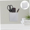 Operitacx 2pcs Wall-mounted Storage Bins Multi-functional Pen Holder and Phone