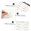 VICASKY 18pcs Eyebrow Stickers Eyebrow Transfers for Sparse Patchy Brows