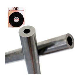 DSJBGSS Steel Tube Carbon Steel CNC Machine Seamless Steel Pipe Hydraulic Alloy Precision Steel Pipe Seamless 18mm/20mm/25mm(Length 25cm,OD25mm x ID15mm)
