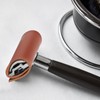 NICENEEDED Leather Razor Case, Double Edge Razor Head Protective Sheath,