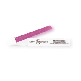 Tammy Taylor Pterygium Stone | Eliminates 100% of Lifting Caused By Excess Cuticles on Nail-Plate | Push Cuticles in Hard-To-Reach Corners of Cuticle Grove