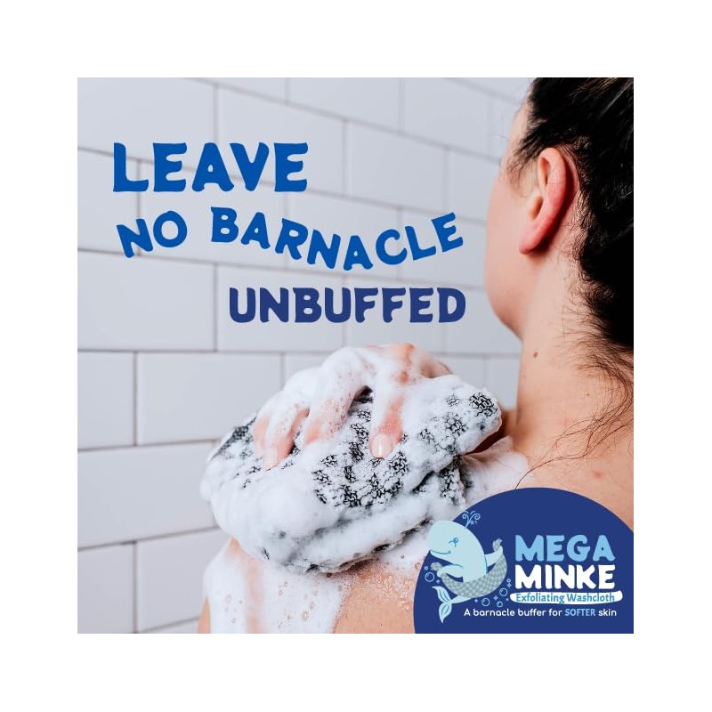 Kent Mega Minke Paño Exfoliante Piel Súper Suave Trapo Lavado