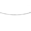 Design House Curved Steel Shower Rod (558486) in Polished Chrome,