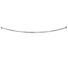 Design House Curved Steel Shower Rod (558486) in Polished Chrome, 50-In to 72-In BOX OF 10