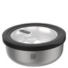 GEFU Provido Food Storage Container, 2,000 ml, Round, Cold and