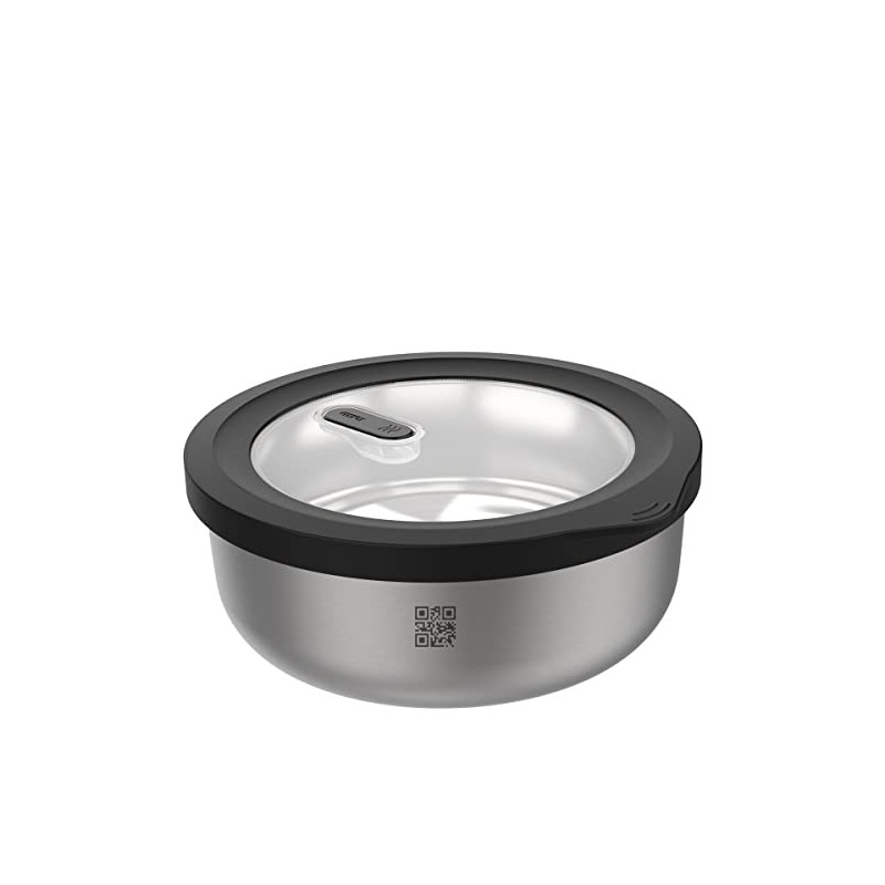 GEFU Provido Food Storage Container, 2,000 ml, Round, Cold and