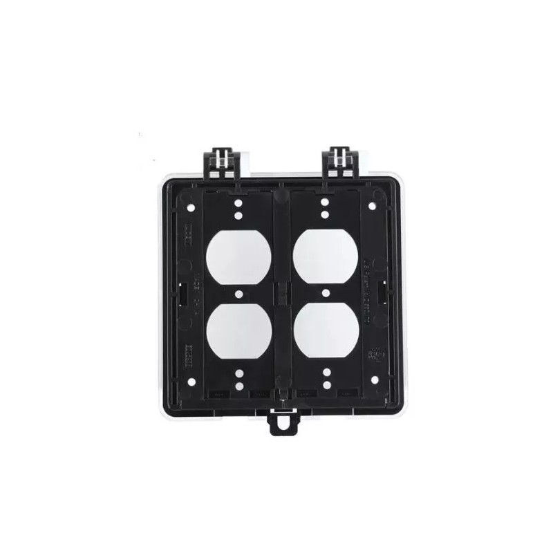 Maiworkhouse Weatherproof GFCI / Outlet In Use Outdoor Clear Bubble