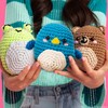 Squishmallow Original Wendy The Frog Crochet Kit, Includes Yarn, Crochet