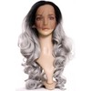 WIG ME UP - LS-010-LF-1BT0906-dye Women's Wig Lace Front Long