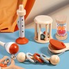 Kingbar 7-Piece Baby Musical Instruments Set, Montessori Percussion Instruments, Rainmaker,