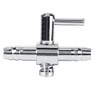 Tnfeeon 10pcs Aquarium Air Flow Control Valve Stainless Steel Aquarium