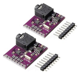 Hailege 2pcs Si4703 RDS FM Radio Tuner Evaluation Breakout Board for Arduino AVR PIC ARM